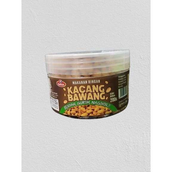 

Kacang Bawang Tsalisah Renyah Kemasan Toples 200gr Termurah