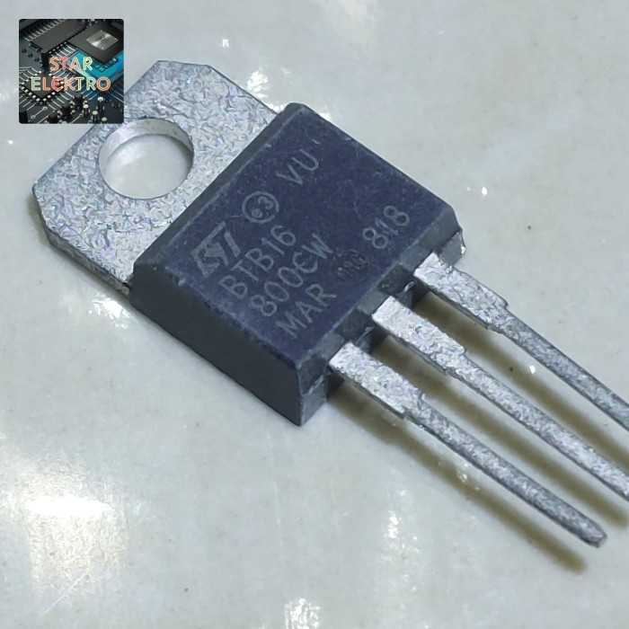 BTB16 800CW To-220 BTB16800CW BTB 16800CW 16800 16 800 Volt Transistor Thyristor 16A Triac ST Triacs