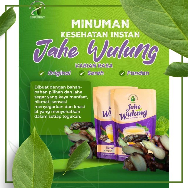 

Minuman serbuk jahe wulung minuman kesehatan murah dan berkualitas