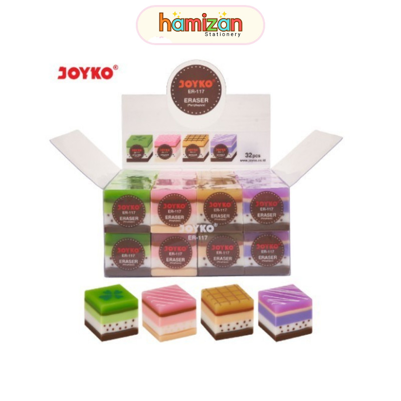 

Eraser Penghapus Cake lucu ERT-117 Er117 Joyko / ERASER PENGHAPUS JOYKO ER-117 BENTUK LUCU FANCY BERSIH SUSHI PASTEL