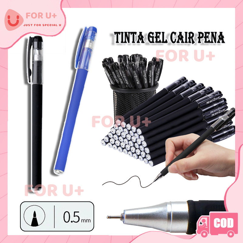 

Bolpoint Tinta Gel Cair / Pena Gel 0.5mm
