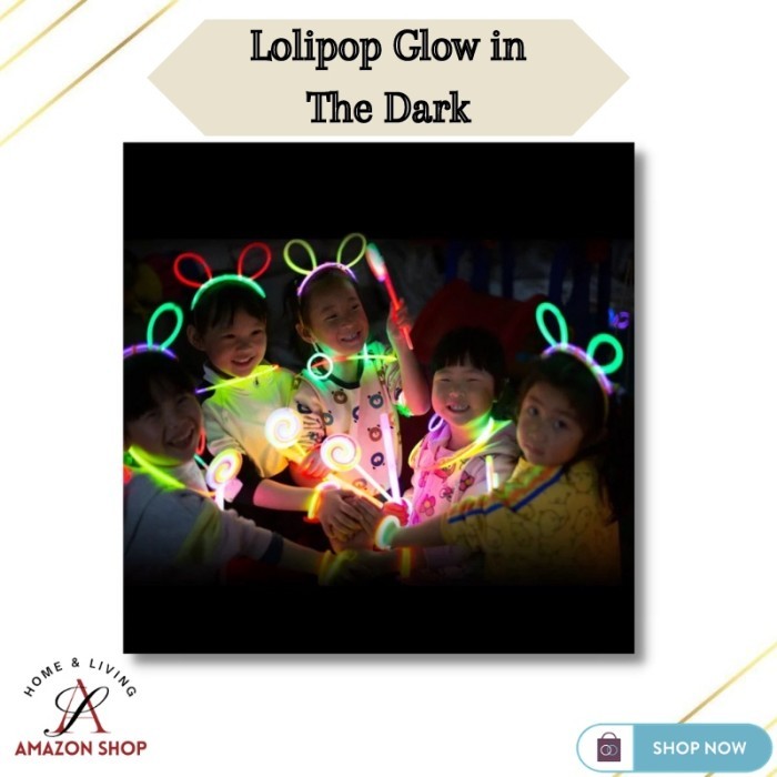 RB001 Lollipop Glow Stick Candy Glow