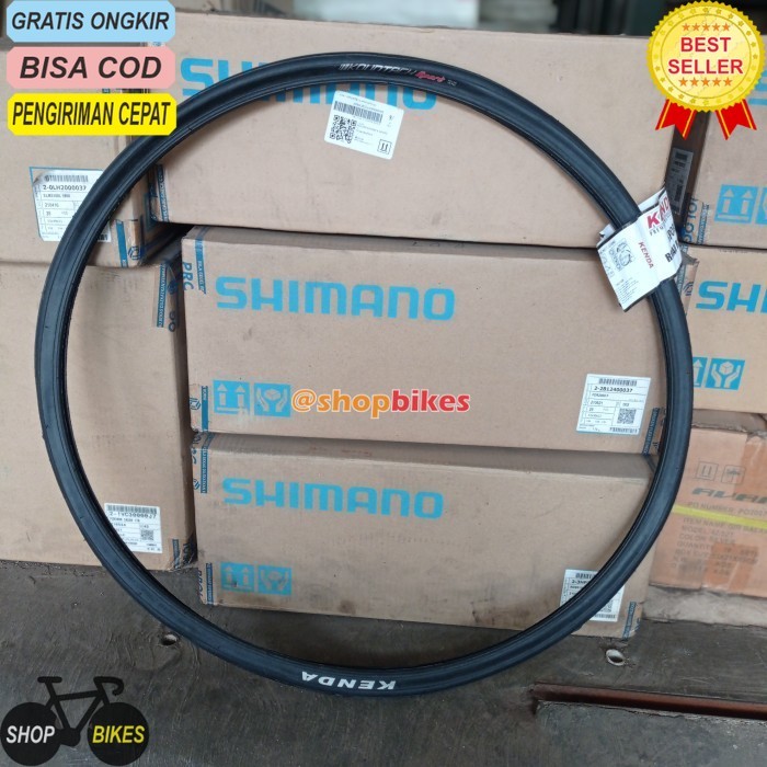 SHOPBIKES ban luar sepeda 700c 700 x 25 25c 700x25 700x25c kenda KOUNTACH sport