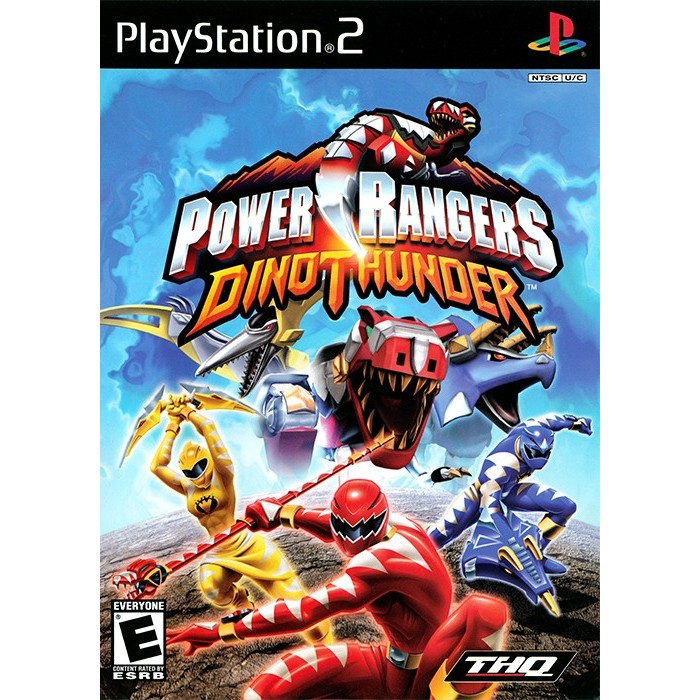 Kaset Playstation 2 - Power Rangers Dino Thunder