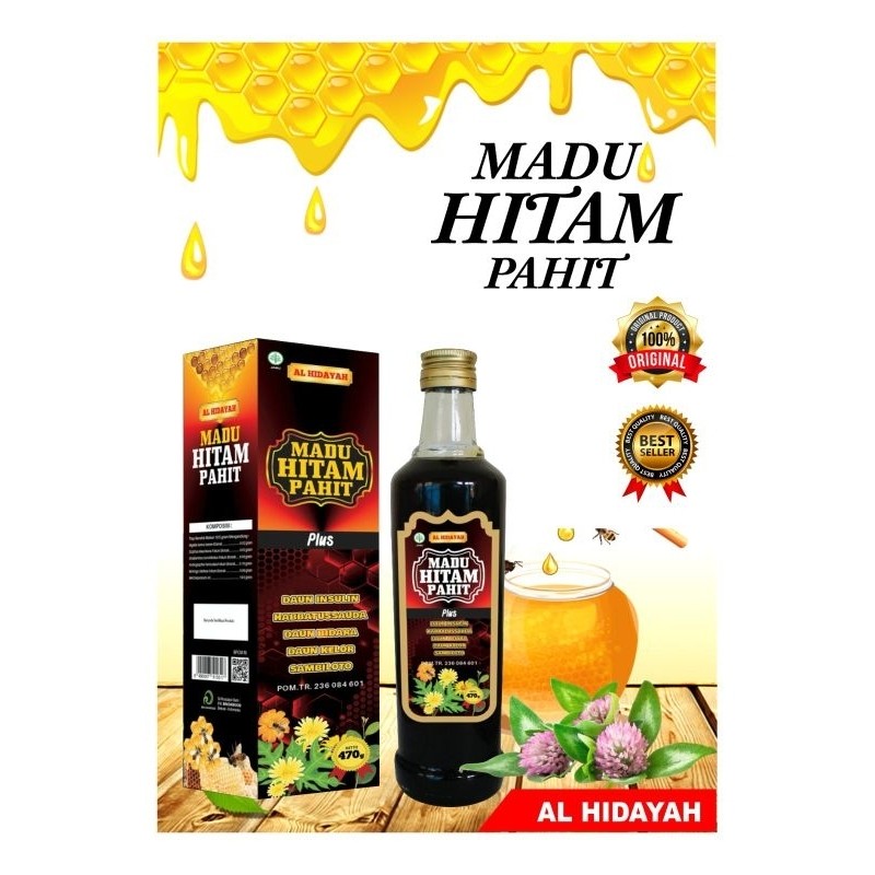 

MADU HITAM PAHIT PLUS EXTRA INSULIN AL HIDAYAH 470 GRAM