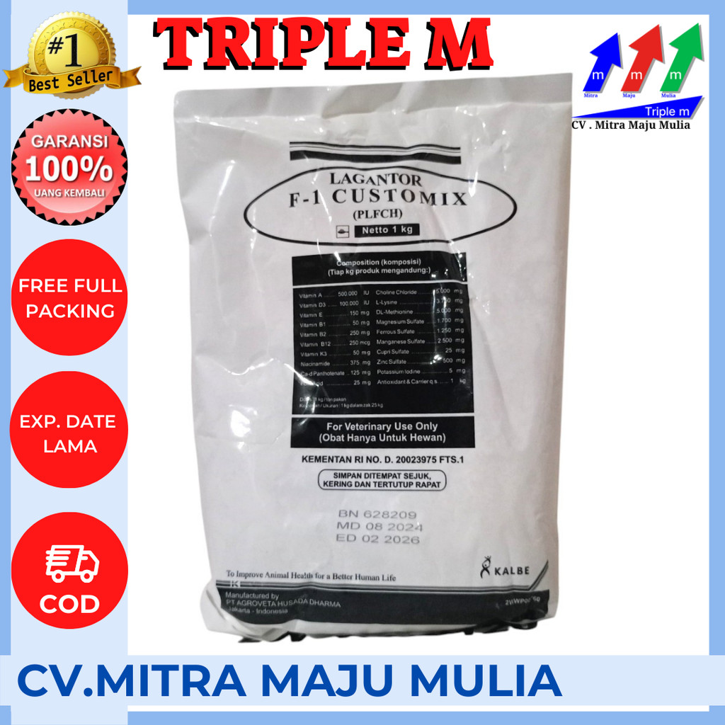 LAGANTOR F1 CUSTOMIX 1 KG TRIPLE M
