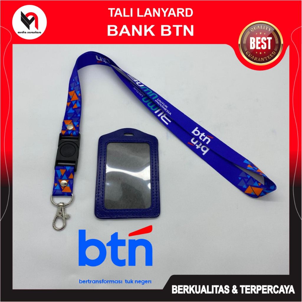 

Lanyard Bank BTN Tali ID Card BTN READY STOCK