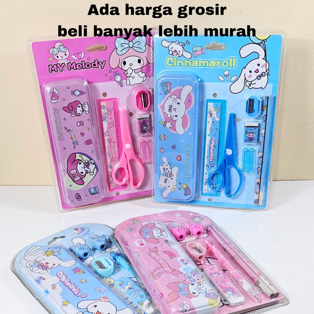 

GG Set Alat Tulis 009/6611 Blister/Paket Alat Tulis/Fancy Set/Stationery Set