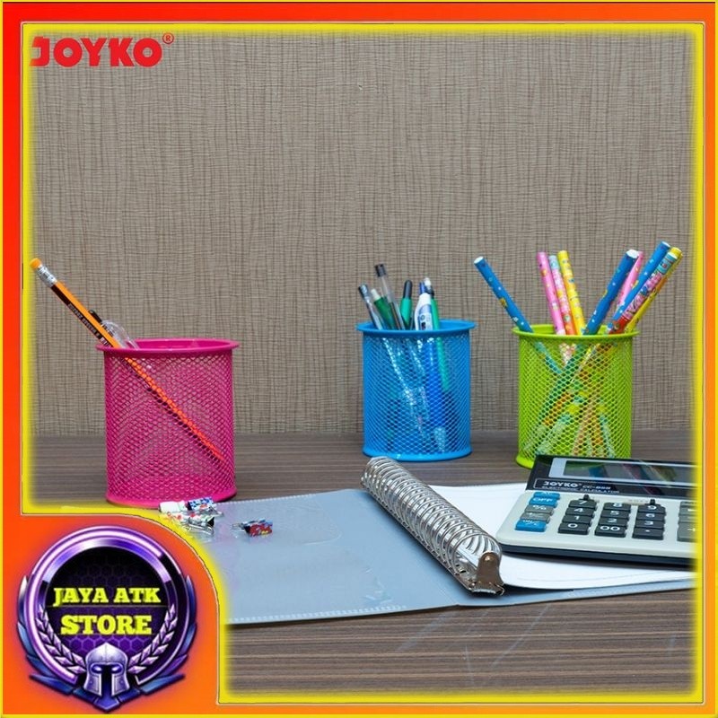 

Desk Set JOYKO Pen Holder Tempat Alat Tulis Jaring Jala