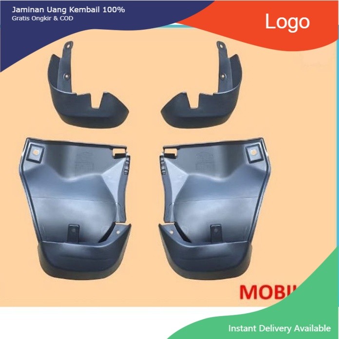 Mudguard/karpet lumpur Mobilio tipe E(non RS). Tasya_Variasi_Mobil