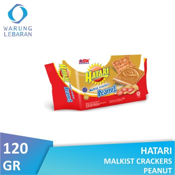 

Hatari Malkist Crackers Peanut 120gr