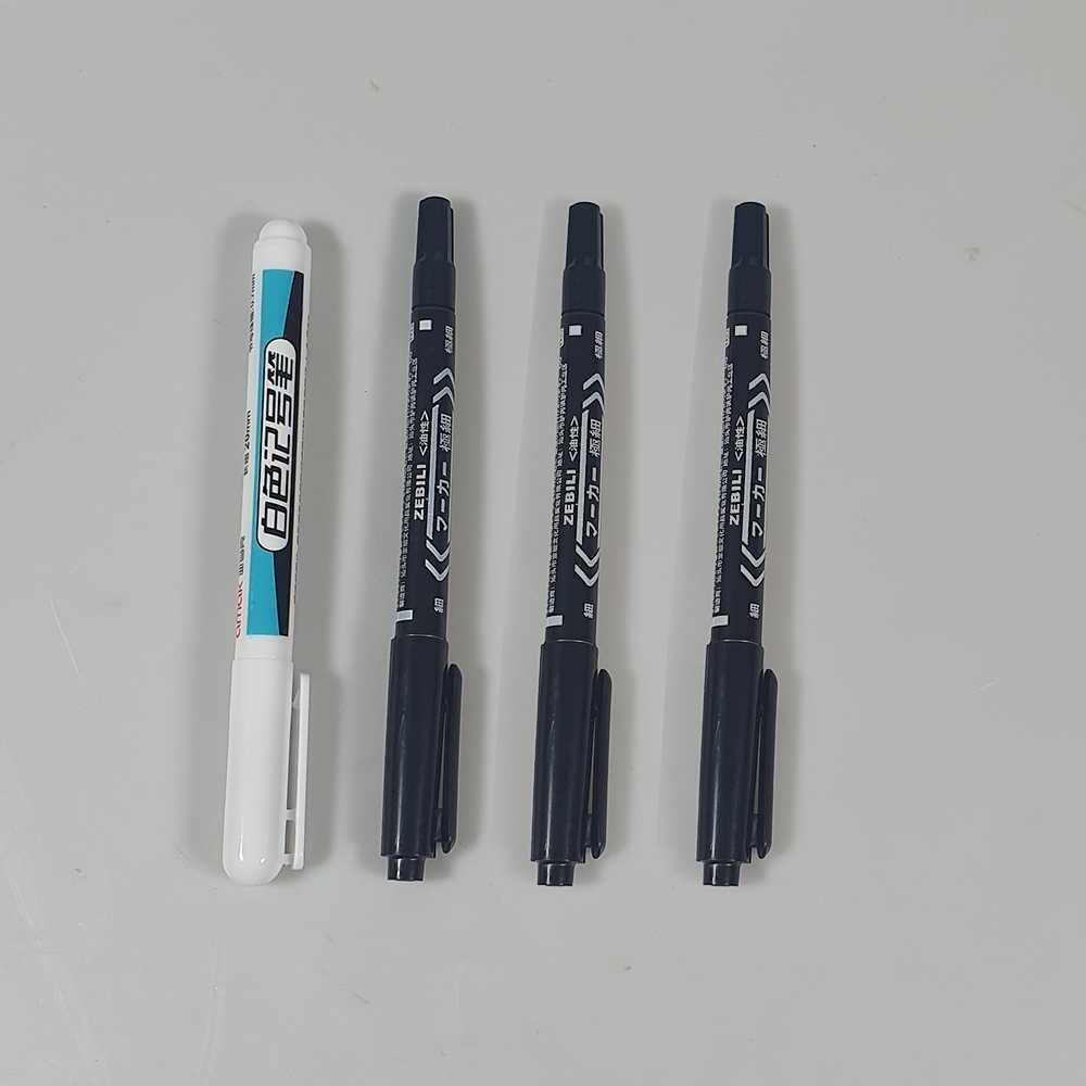 

QNSHP ZEBILI AMAK Spidol Dual Side Pen 4in1 Long Nib Marker 0.7mm - A241