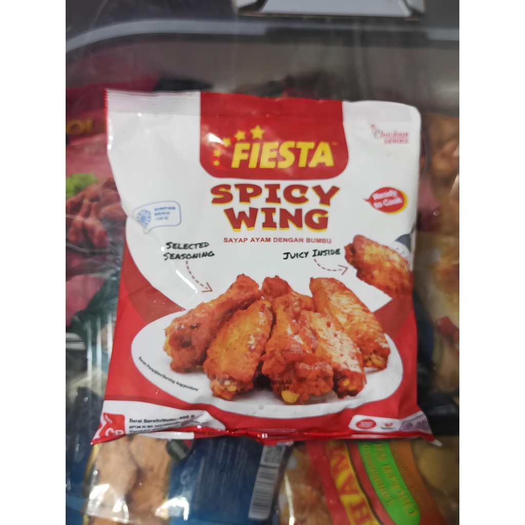 

Fiesta Spicy Wings 400 gr PCS