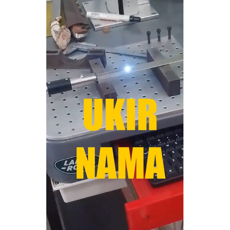 Tambahan Ukir Nama Laser Permanen