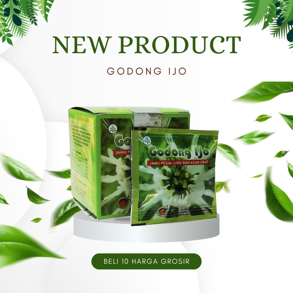 

godong ijoo 8 Obat Asam Urat, Obat Nyeri Sendi, Obat Syaraf Kejepit, Obat Reumatik cocokk