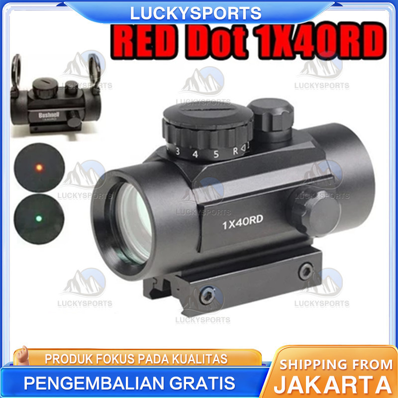 Redot 1x40 Rd Red Dot Busnell Laser Redot Redot Scope Barry Teleskop Bushnell Reddot 1x40 Green Dot 