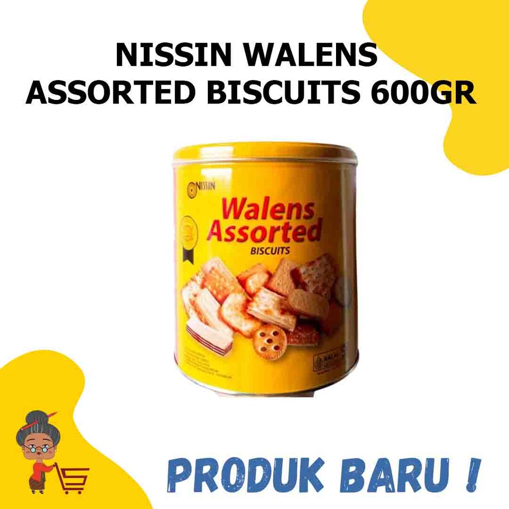 

NISSIN WALENS ASSORTED BISCUITS KALENG 600GR / NISSIN WALENS ASSORTED BISCUITS / KUE KALENG