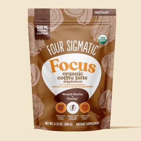 four sigmatic Focus Organic Coffee Latte