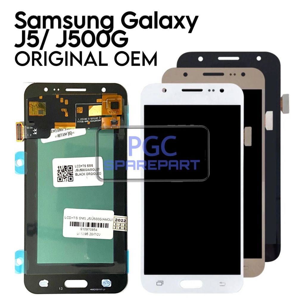 LCD Touchscreen Fullset Samsung Galaxy J5 2015 / J500 / SM-J500F / SM-J500G / SM-J500FN / SM-J500Y /