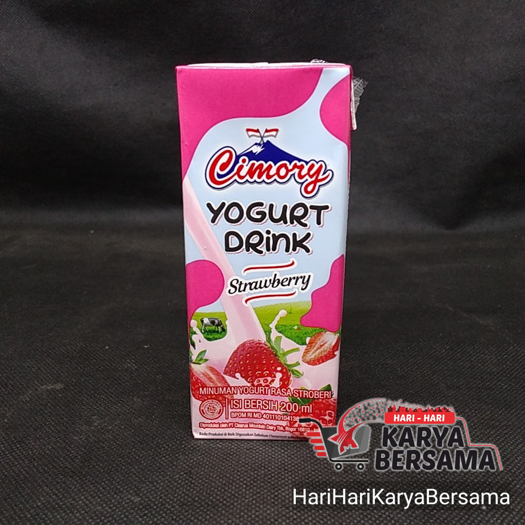 

MINUMAN YOGURT UHT CIMORY YOGURT DRINK STRAWBERRY 200ML