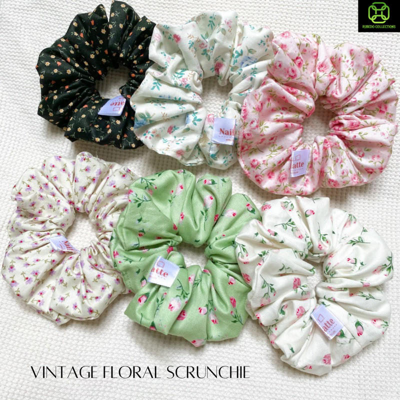 SCRUNCHIE BUNGA BESAR / SCRUNCHIE TURKI / SCRUNCHIE JUMBO / SCRUNCHIE KOREA / SRUNCHIE / SRUNCHY / S