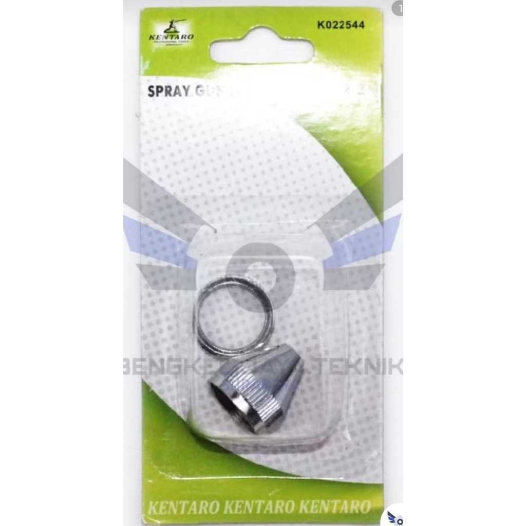 READY Spray Gun Nozzle Luar + Ring / Kepala Spray Gun Cat KENTARO