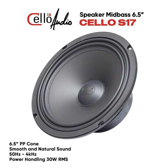 Speaker Midbass 6.5 inch CELLO S17