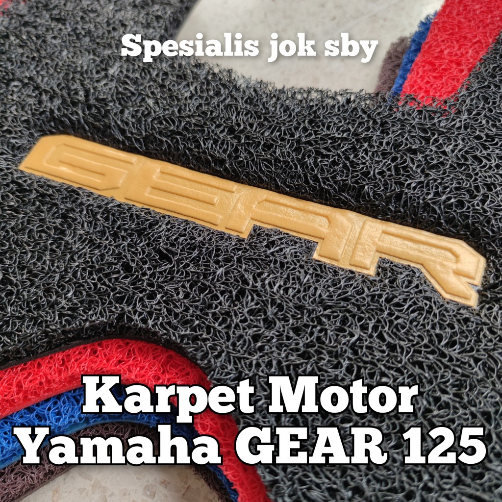 Karpet motor Yamaha GEAR 125 karpet GEAR 125 Alas kaki Yamaha GEAR 125