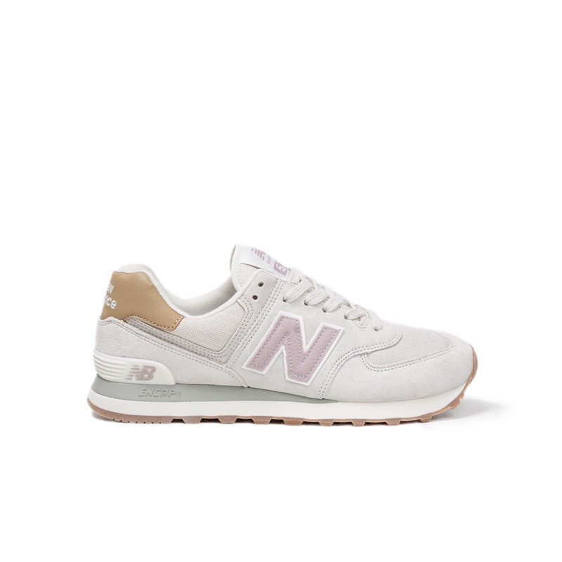 NB New Balance 574 Beige Pink SKU ML574LCC"  Unisex 100% Original Authentic