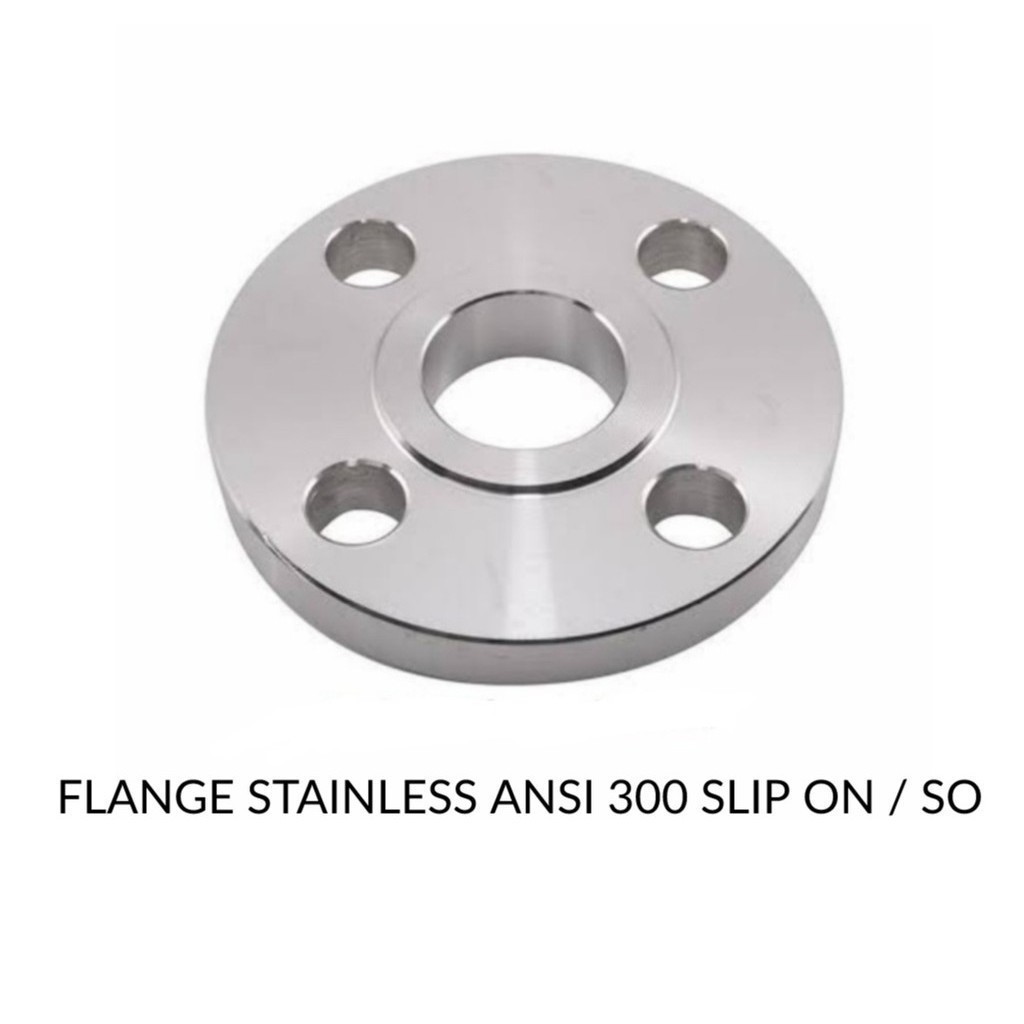 Flange ANSI 300 Stainless 1 1/2" Inch / Flange SS304 #300 SORF