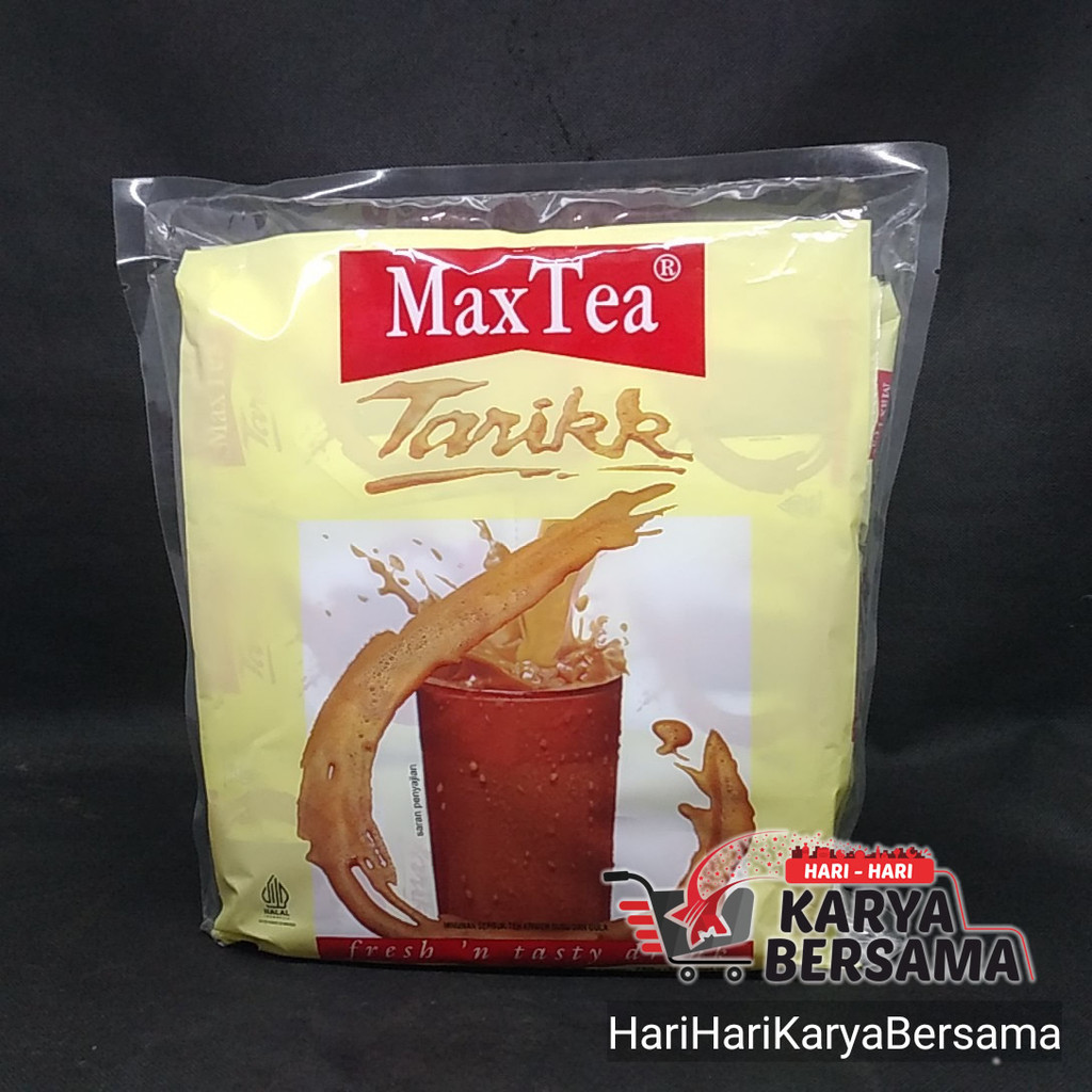 

MINUMAN BUBUK MAX TEA TARIKK BAG 30 SACHET X 25GR