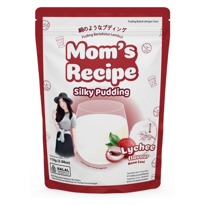 

New Item MOMS RECIPE SILKY PUDDING LYCHEE 110G