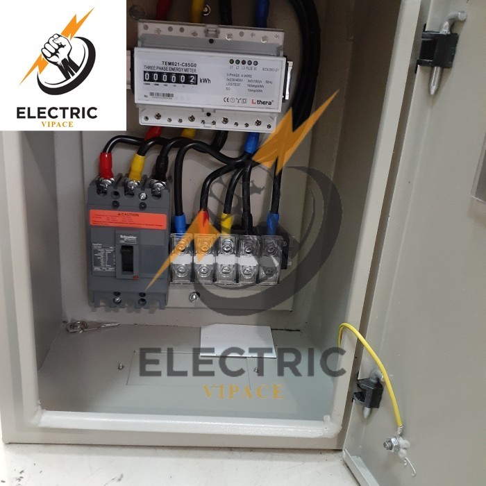 PANEL KWH METER 100A alat ukur konsumsi KWH energi listrik
