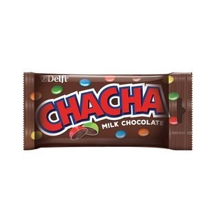 

NEW ITEM SNACK CHACHA DELFI MILK CHOCOLATE 50g