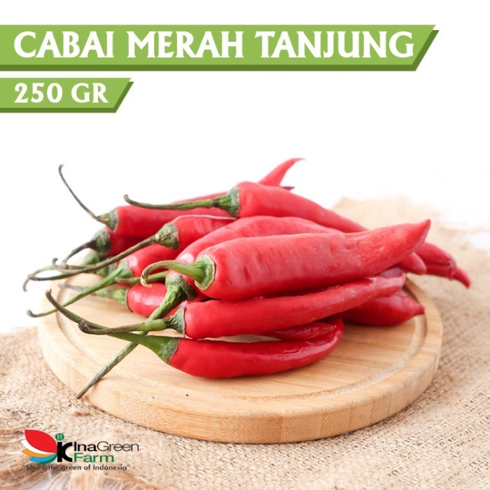 

Inagreen Farm Bandung Cabe Merah Besar Tanjung 250 Gram