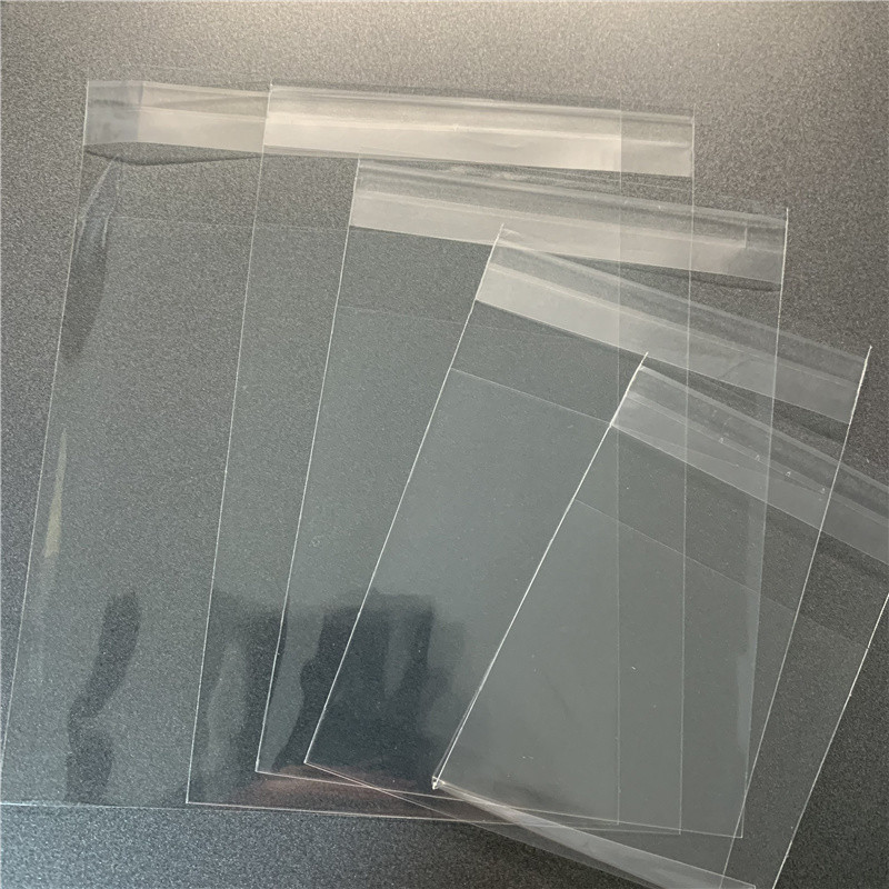 7 sizes 100pcs Small Transparent Cookie Packaging Bags Self-adhesive Plastic Biscuit Bag Wedding Can