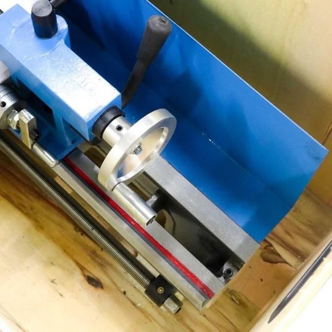 Mesin Bubut Mini Lathe Wood Metalworking 550W - MX-0618 CJ0618 murah