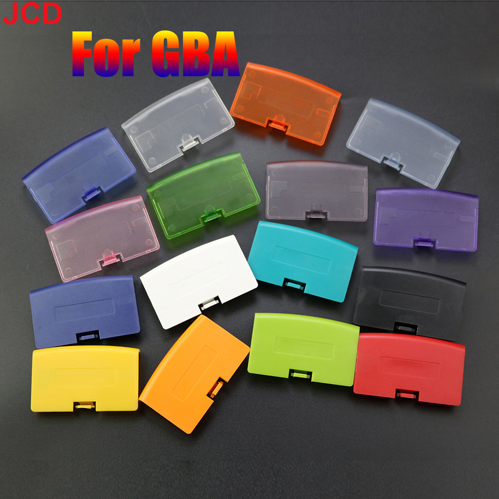 JCD 1pcs For GBA Battery Cover Lid Door Replacement For GBA Back Door Case For Gameboy GBA Advance C