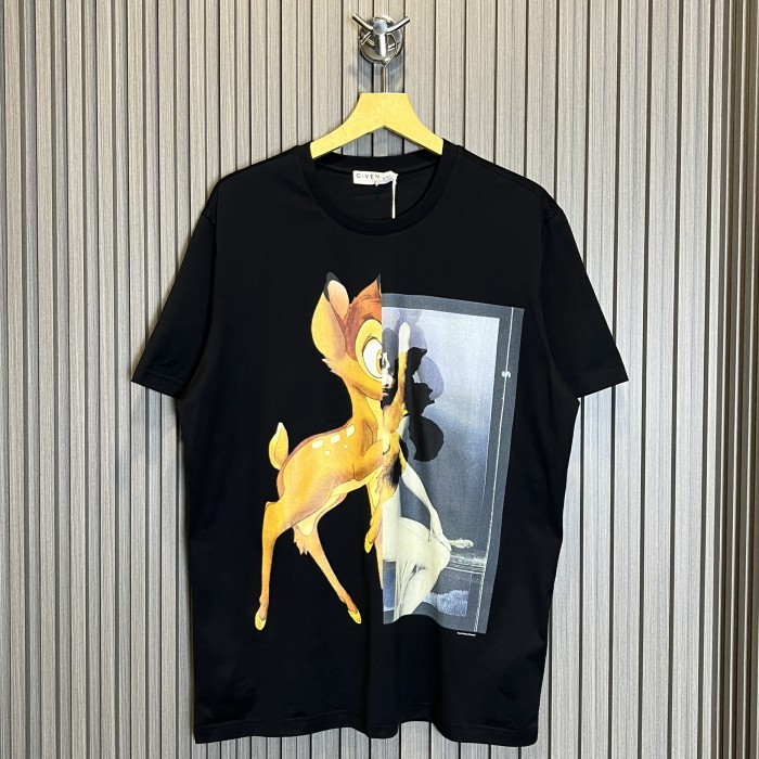 KAOS OVERSIZE - 12.12 Givenchy  Bambi  Black New - M