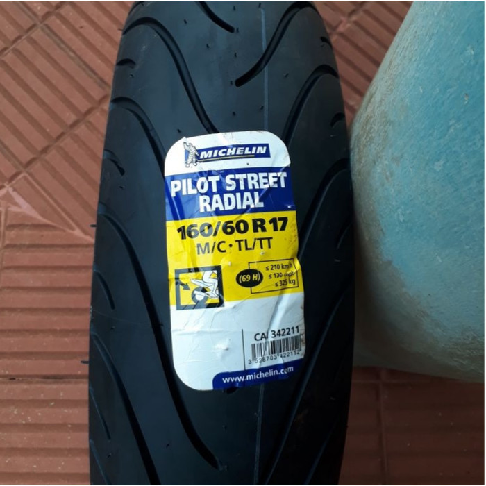 BAN MICHELIN 160/60-17 PILOT STREET RADIAL Michelin 160 60 17