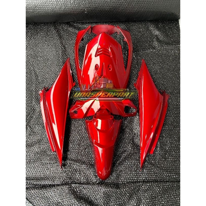 Cover Full Body Halus Honda Beat Merah Candy (Cat Castom)