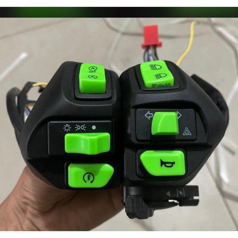 Saklar Set Mio Aerox Kiri Kanan Plus Engine Saklar Vietnam All Mio Aerox New Old Kualitas Mantap