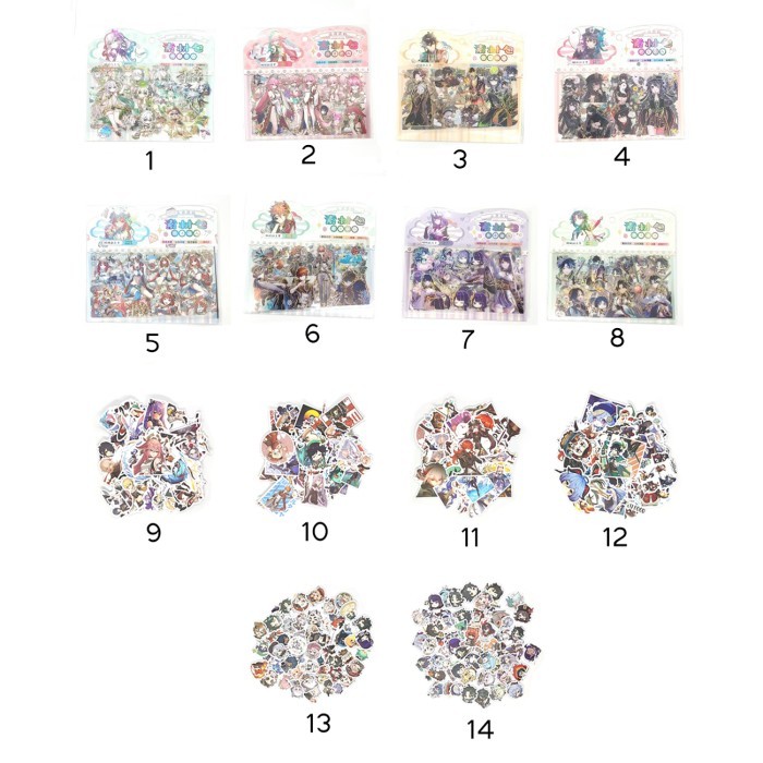 

stiker sticker waterproof genshin . nahida