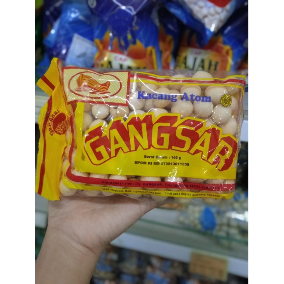 

KACANG ATOM GANGSAR 140GRAM
