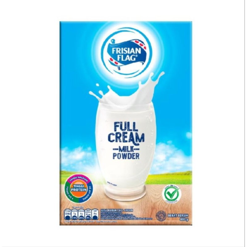 

Susu bubuk frisian flag bendera full cream 800g