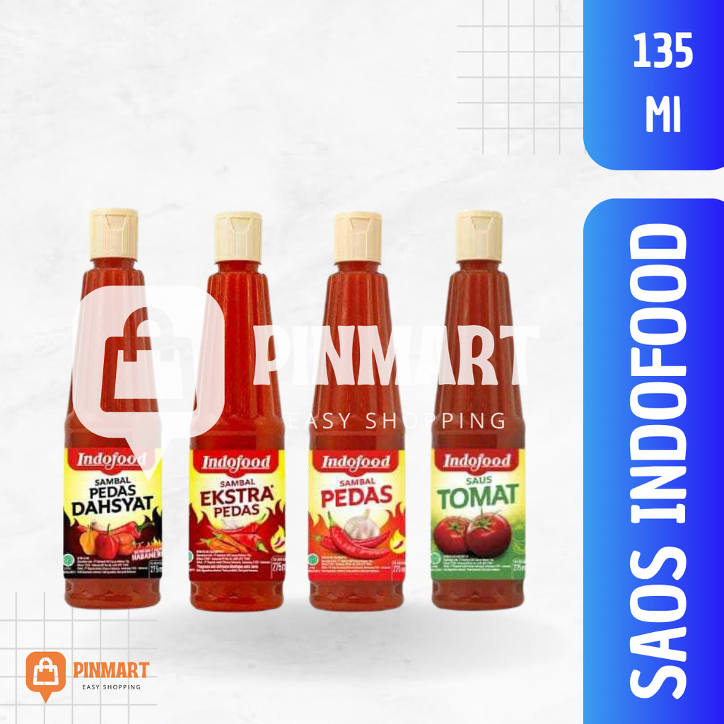 

Indofood Saus Tomat Botol 135ml