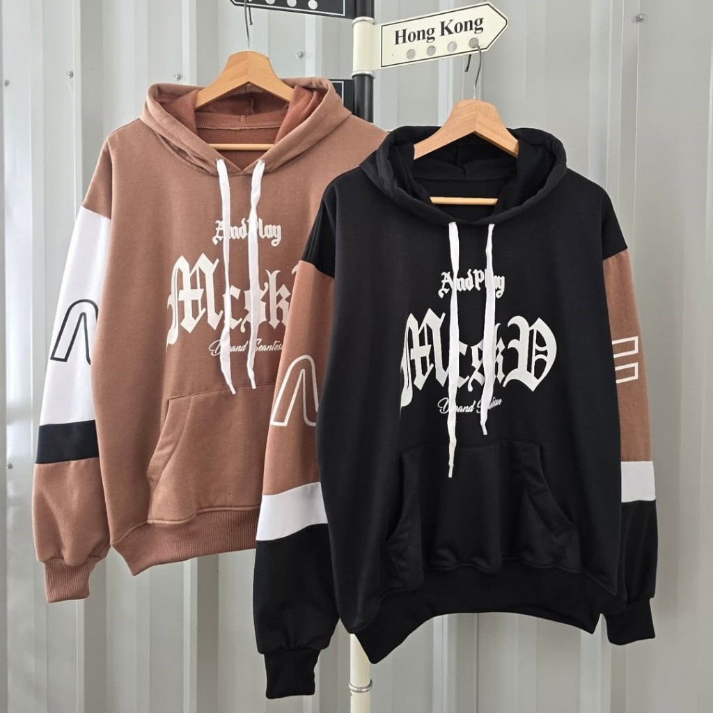 AND PLAY HOODIE FJ - HOODIE PRIA MATT FLEECE PREMIUM - MG77