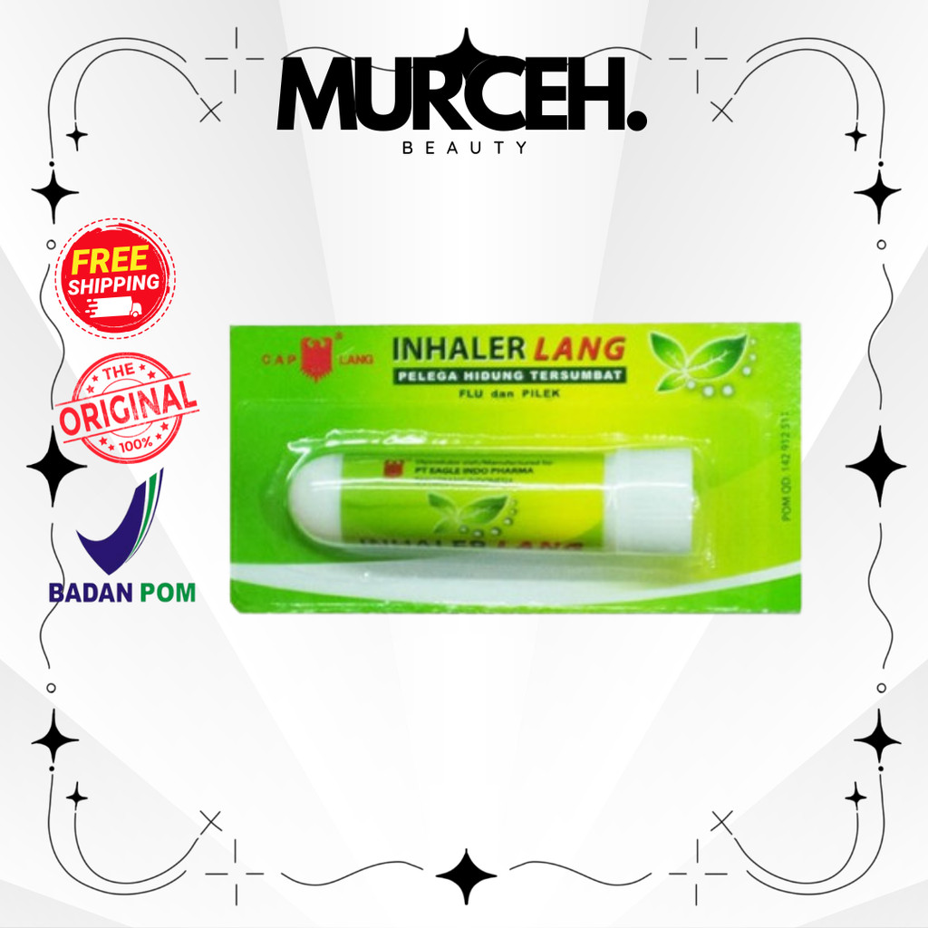 [MURCEH] CAP LANG INHALER || INHALER LANG INHALER CAP LANG PELEGA NAPAS HIDUNG TERSUMBAT
