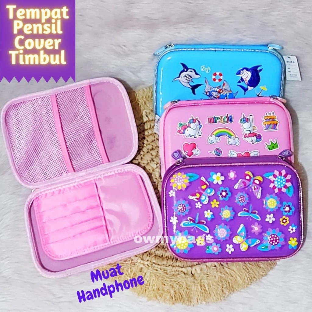 

DOMOR_SHOP Tempat Pensil Smiggle Hard Cover - Motif Animal Cover Timbul - Tempat Pensil Lucu - Tempat Pensil Anak Perempuan Dan Laki-Laki-Temapt Pensil 3D - Pensil Case 3D - Tempat Pensil Smiggle