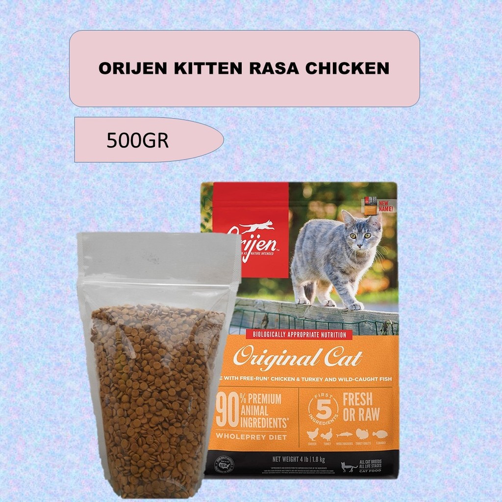 Orijen Cat 500gr orijen kitten - Makanan Kucing